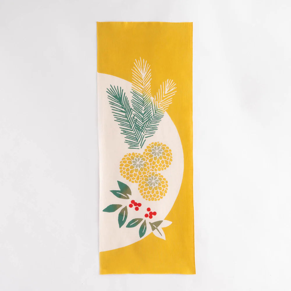 てぬぐい 迎春花あわせ