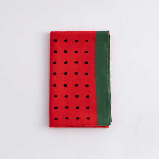 てぬぐい 皮付きスイカ