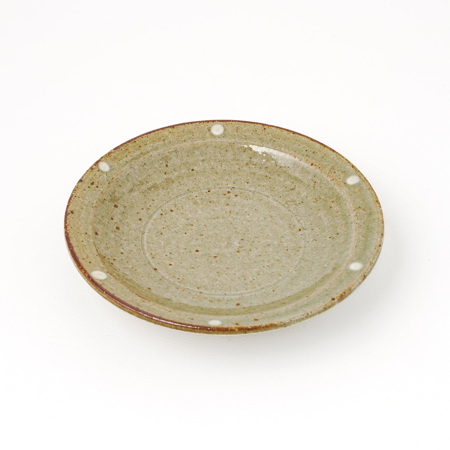 皿 4寸(約12cm) ふち有 A