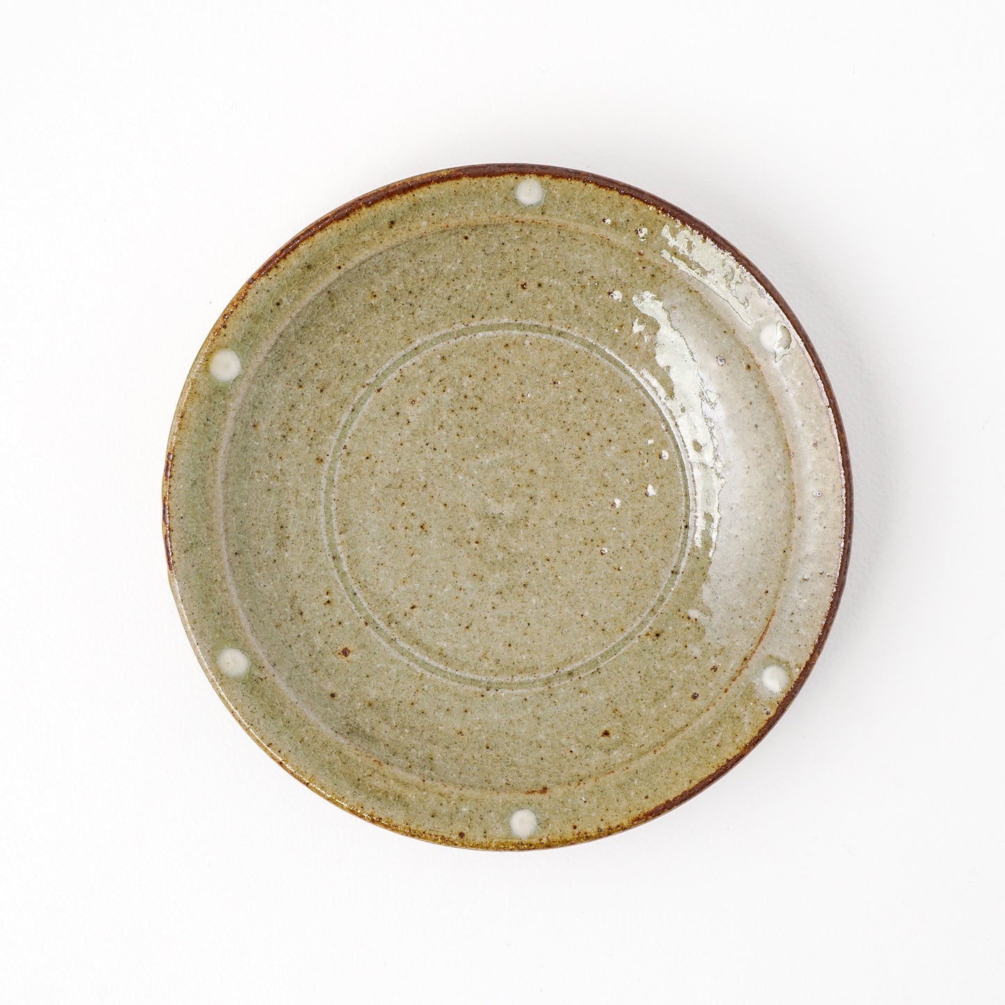 皿 4寸(約12cm) ふち有 B