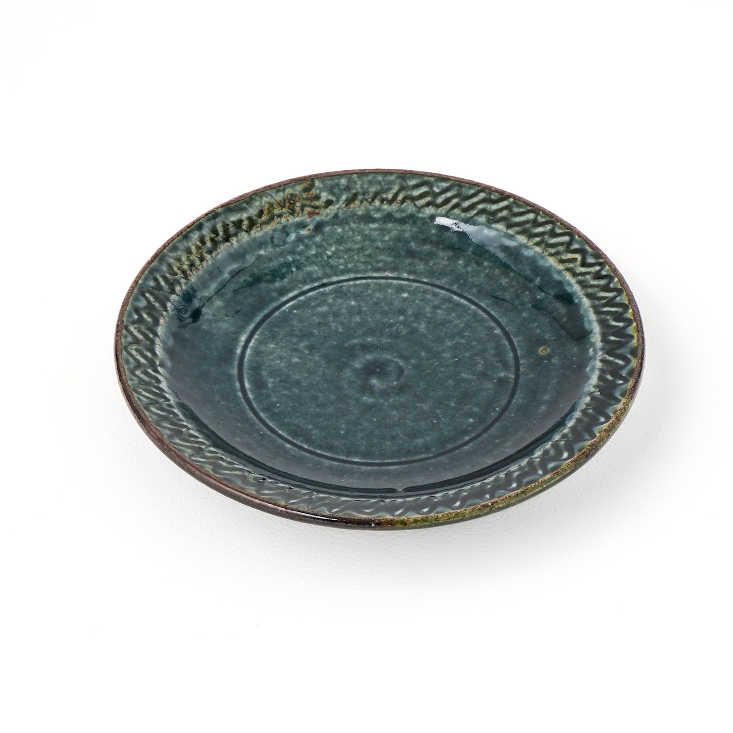 皿 4寸(約12cm) ふち有 C