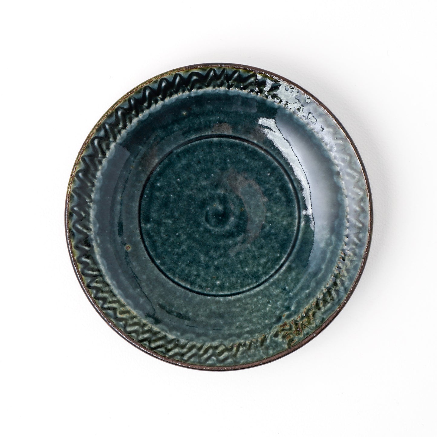 皿 4寸(約12cm) ふち有 C