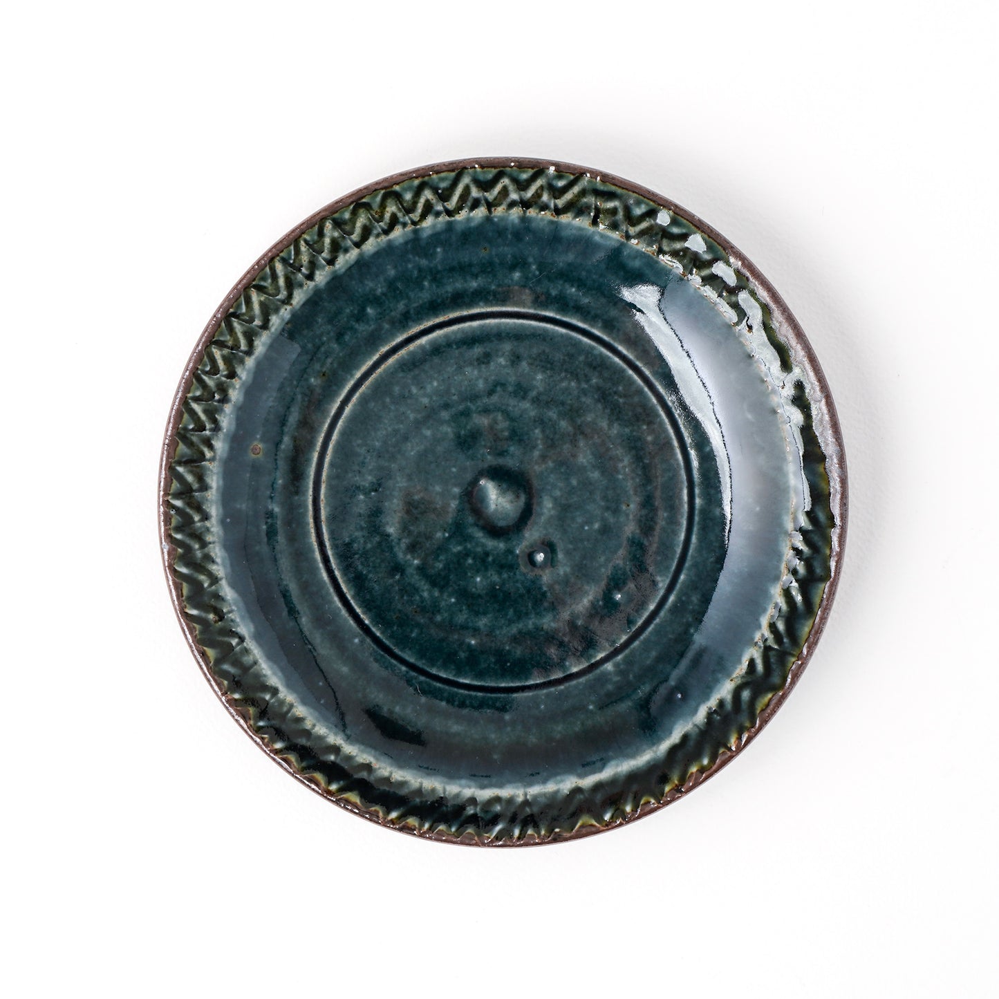 皿 4寸(約12cm) ふち有 D