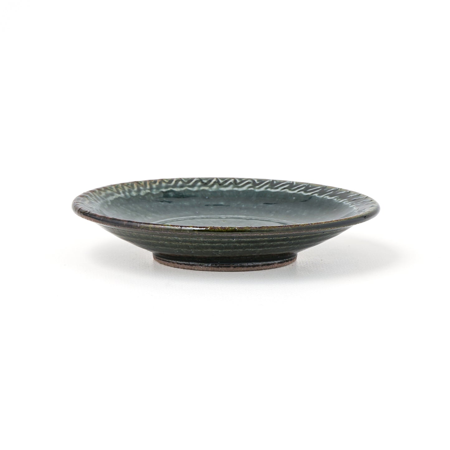 皿 4寸(約12cm) ふち有 E