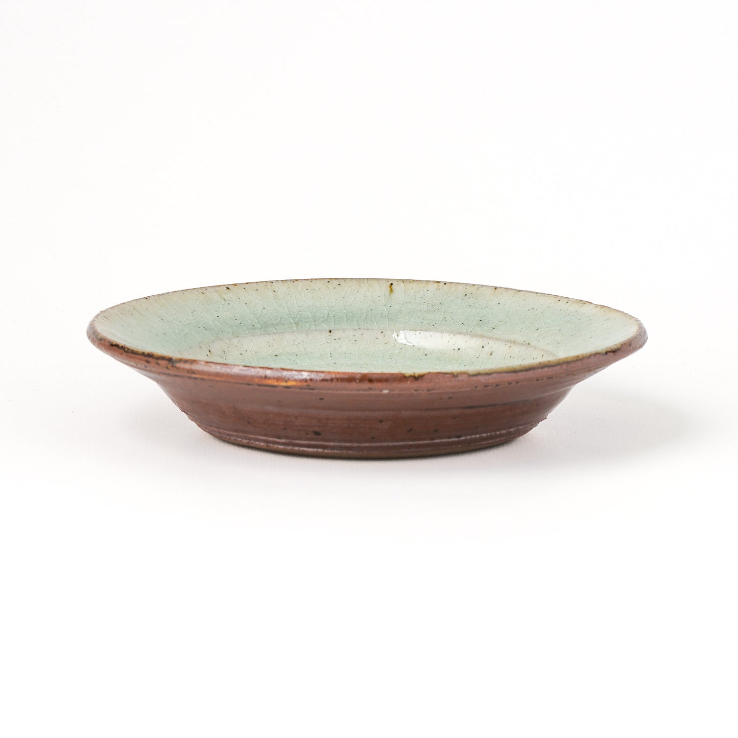 平皿 5寸(約15cm) 白掛 A
