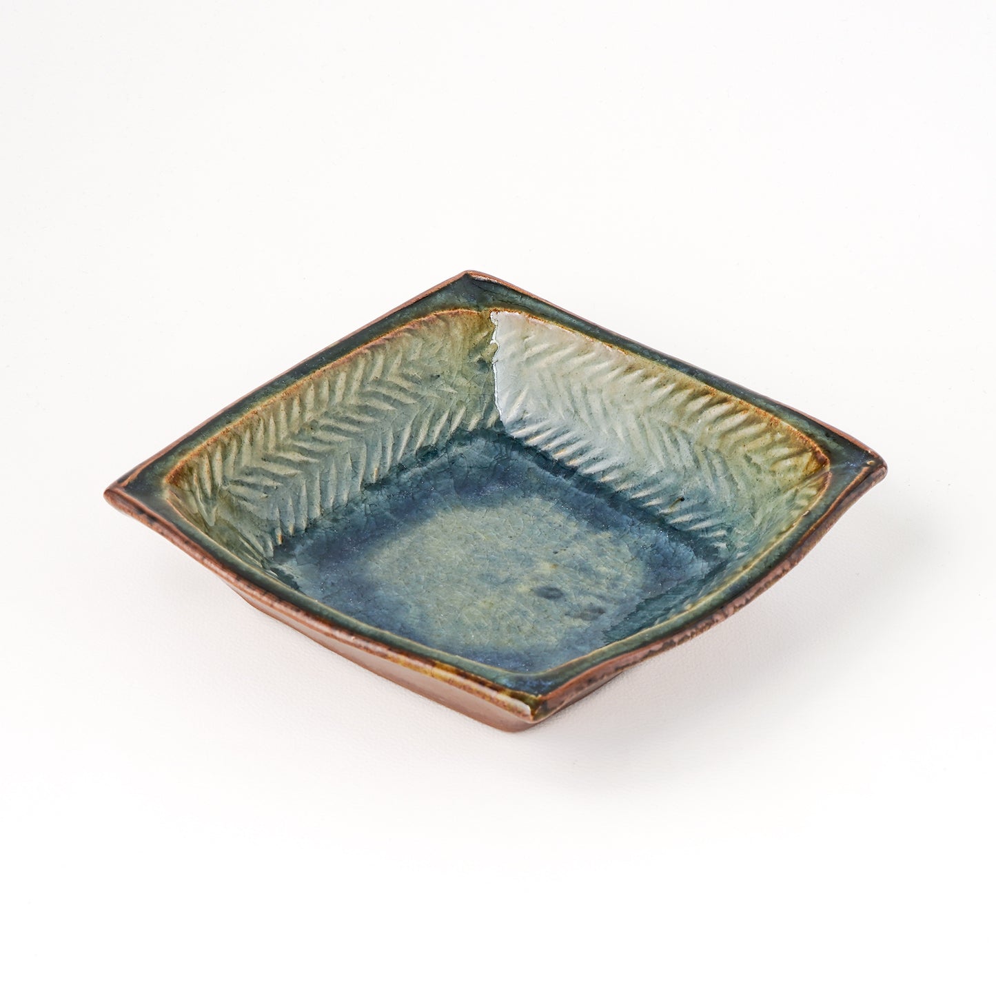 角鉢 5寸(約15cm×約15cm) 押紋 A