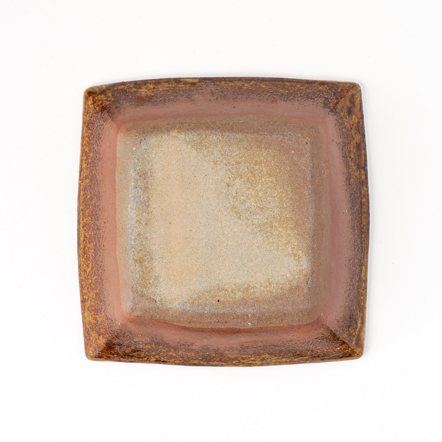 角鉢 5寸(約15cm×約15cm) 白掛 E