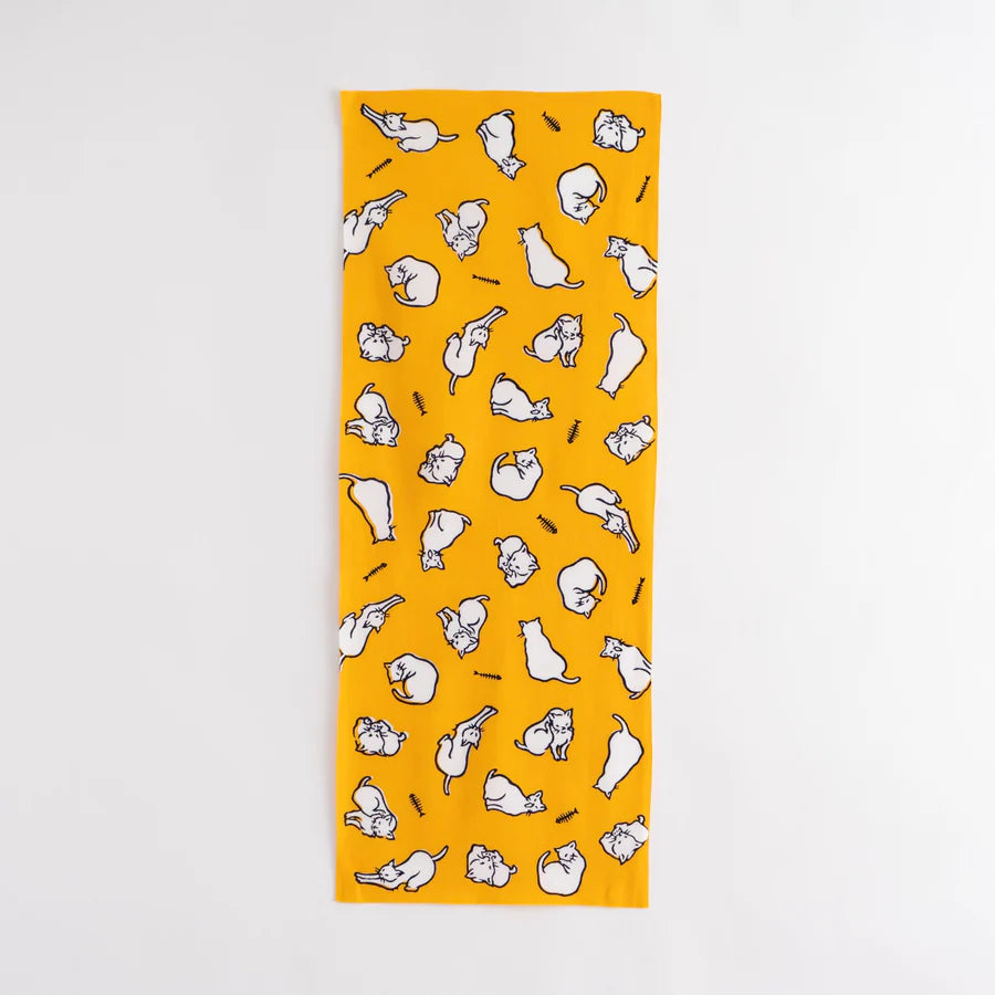 てぬぐい 猫三昧