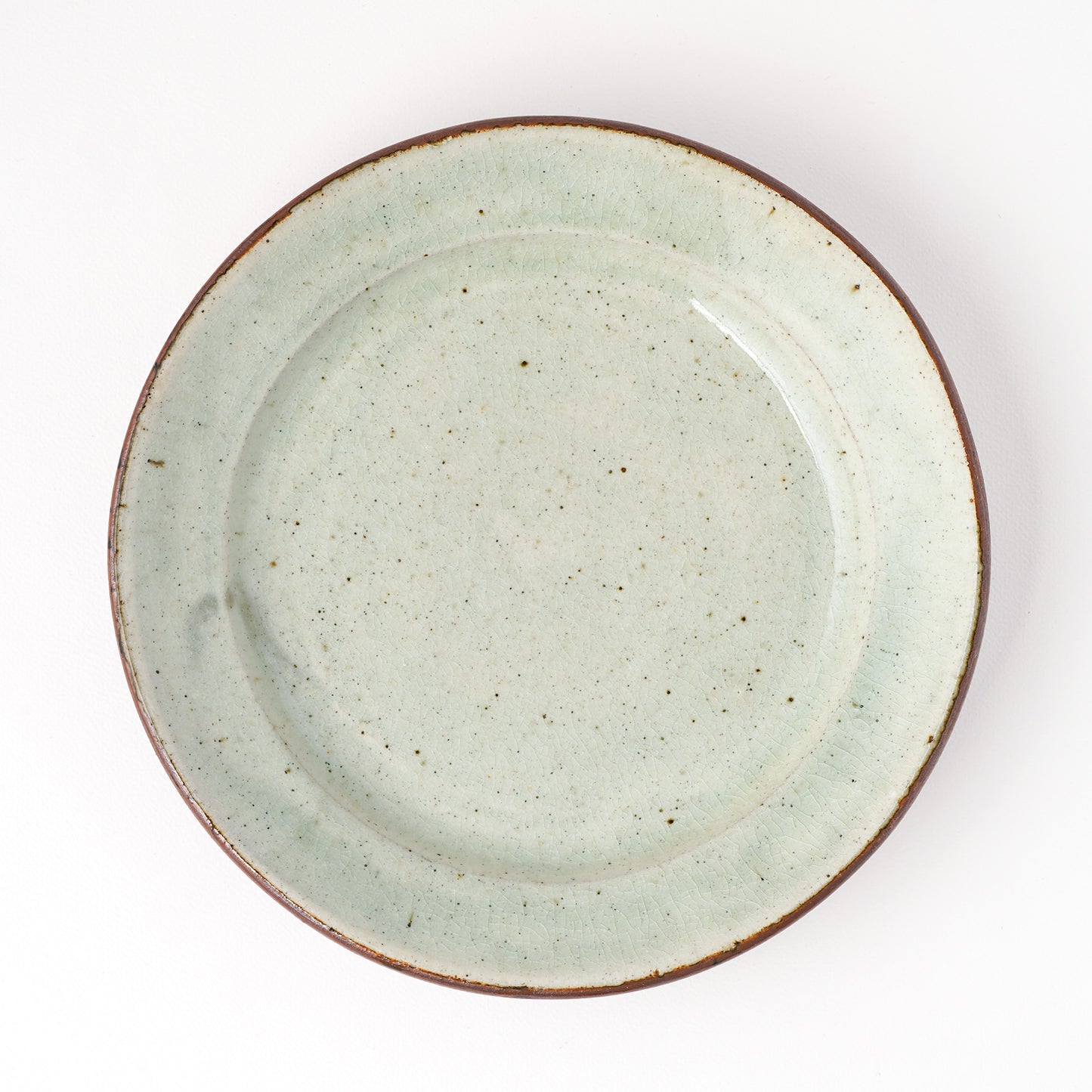 皿 7寸(約21cm) 白掛 A