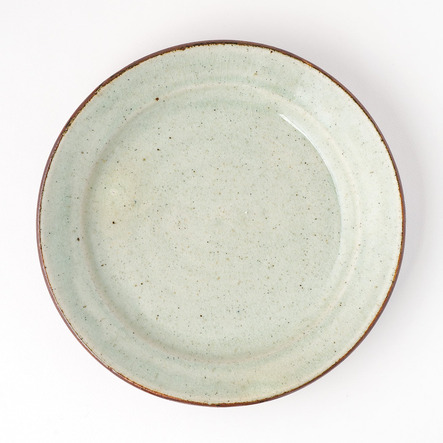 皿 8寸(約24cm) 白掛 B