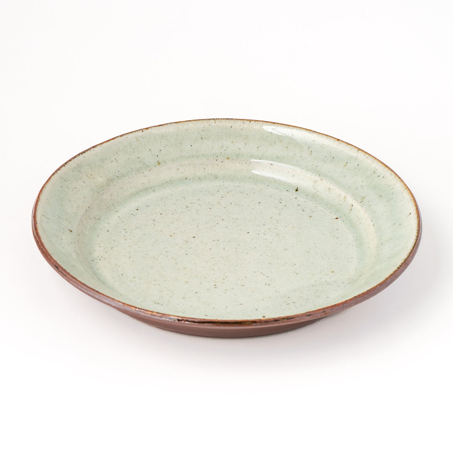 皿 8寸(約24cm) 白掛 C
