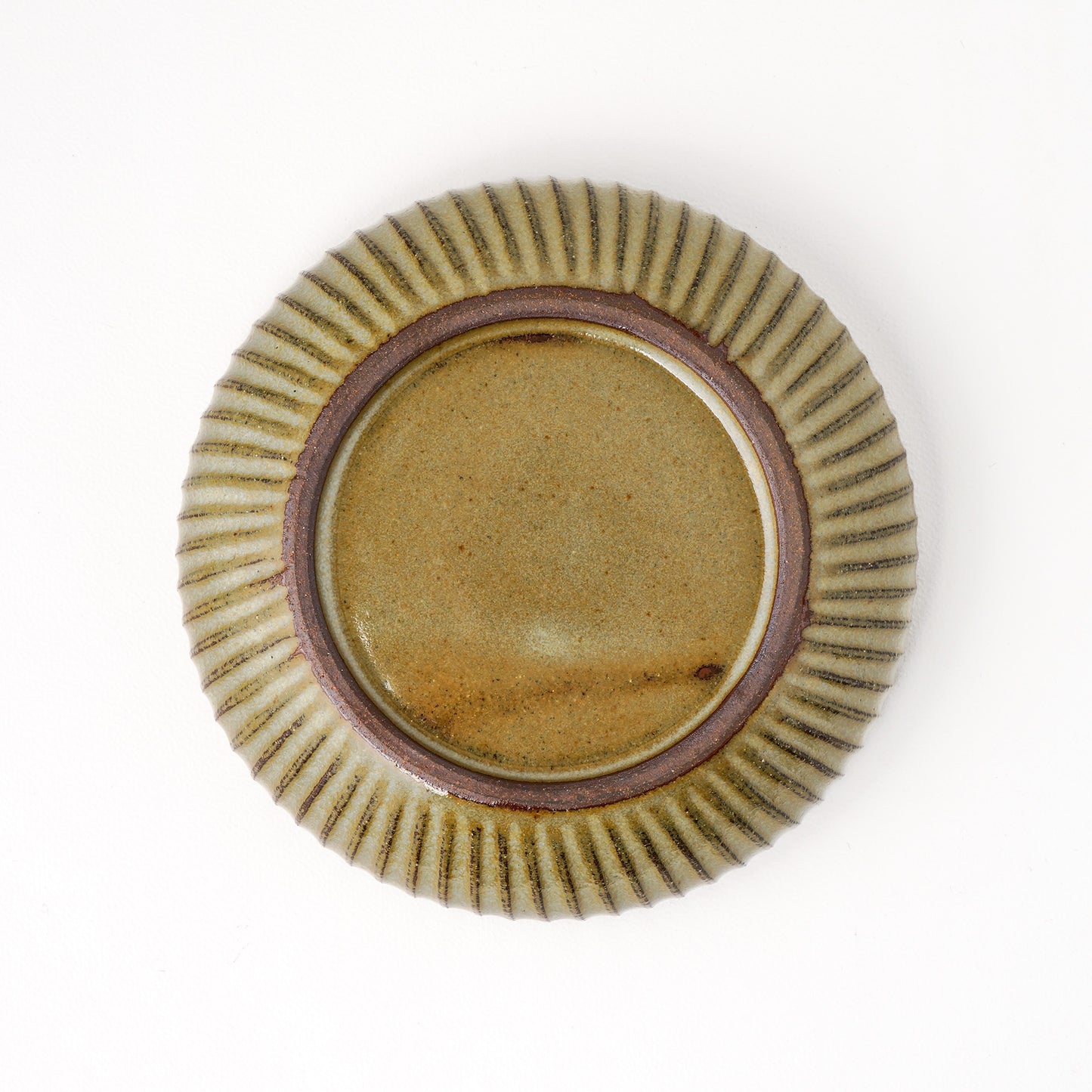 カレー皿 5寸(約15cm) キビ白 A