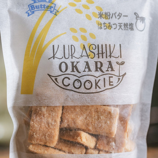 倉敷おからクッキー 米粉バターはちみつ天然塩 140g