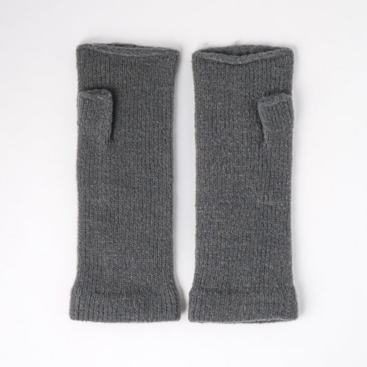 あったかデミグローブ フリーサイズ チャコール