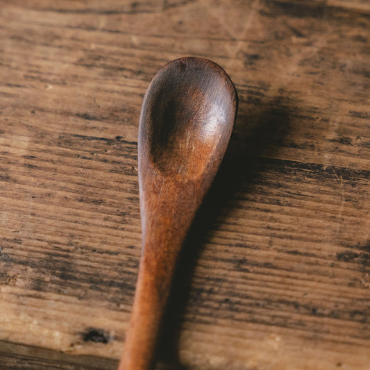 柚子胡椒スプーン 長サイズ 全長 約13.5cm × 幅 約2cm