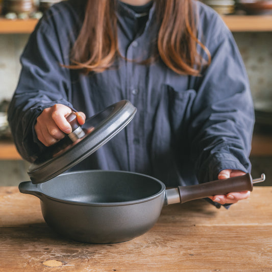 味わい鍋 片手 20cm (2.1ℓ / 3合) 無水調理