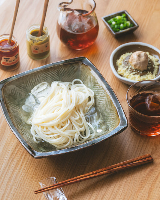 小豆島産手延べそうめん 細口/太口 500g(50g×10把)