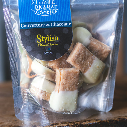 【冬限定】倉敷おからクッキー チョコがけ すっきりホワイト