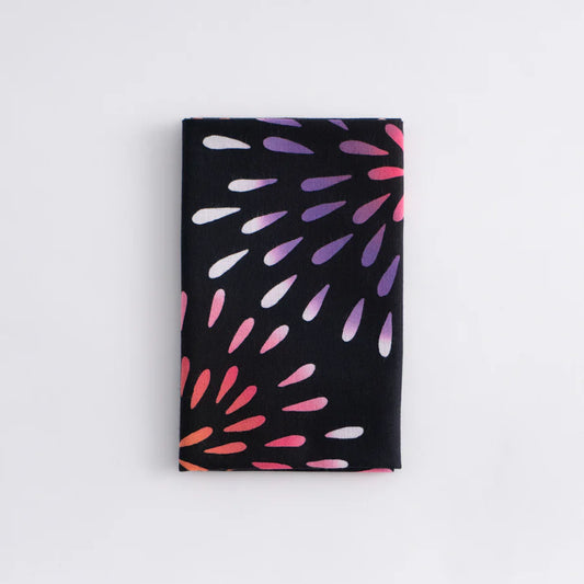 てぬぐい 宵花火 ぼかし