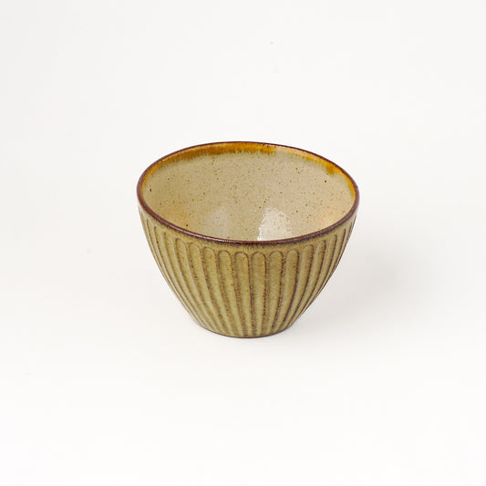 カフェボウル S(約10.5cm) キビ白 D