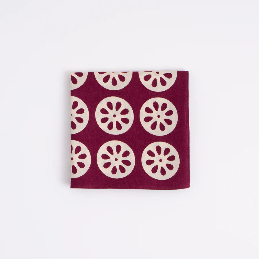 おいしい風呂敷 れんこん 紫