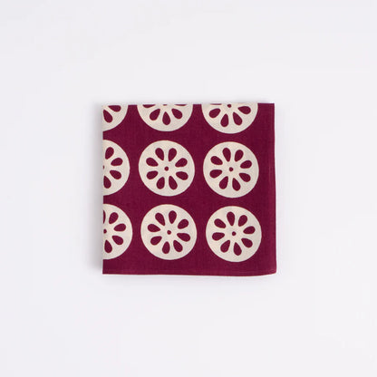 おいしい風呂敷 れんこん 紫