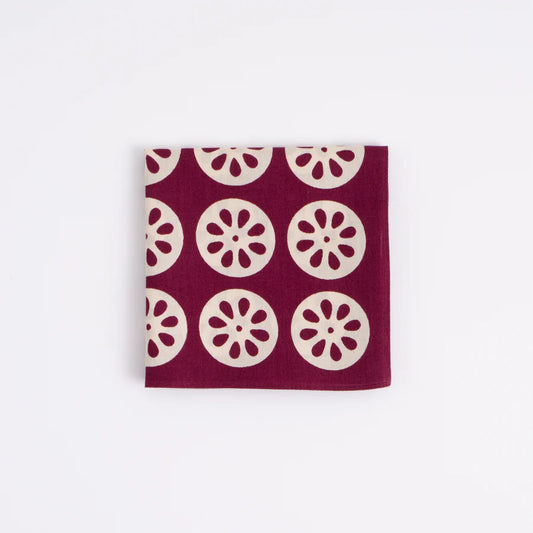 おいしい風呂敷 れんこん 紫