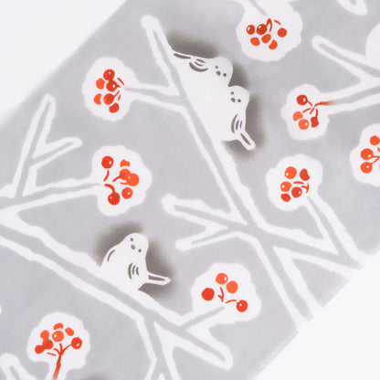 てぬぐい シマエナガ