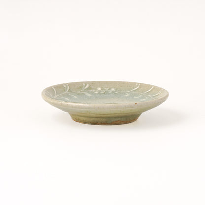 皿 4寸(約12cm) イッチン 半磁器 A