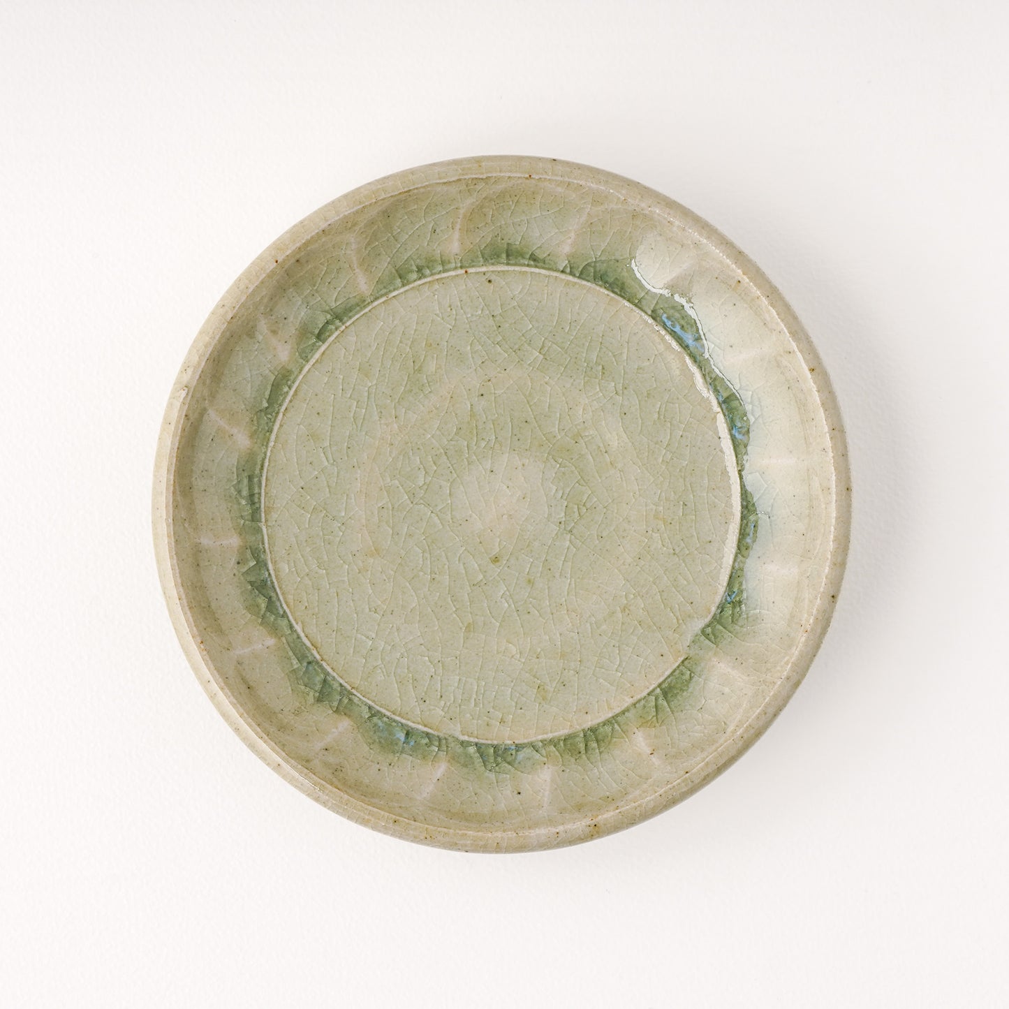 皿 4寸(約12cm) 半磁器 A
