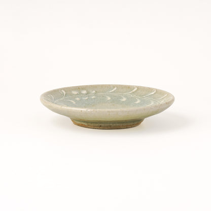 皿 4寸(約12cm) イッチン 半磁器 B