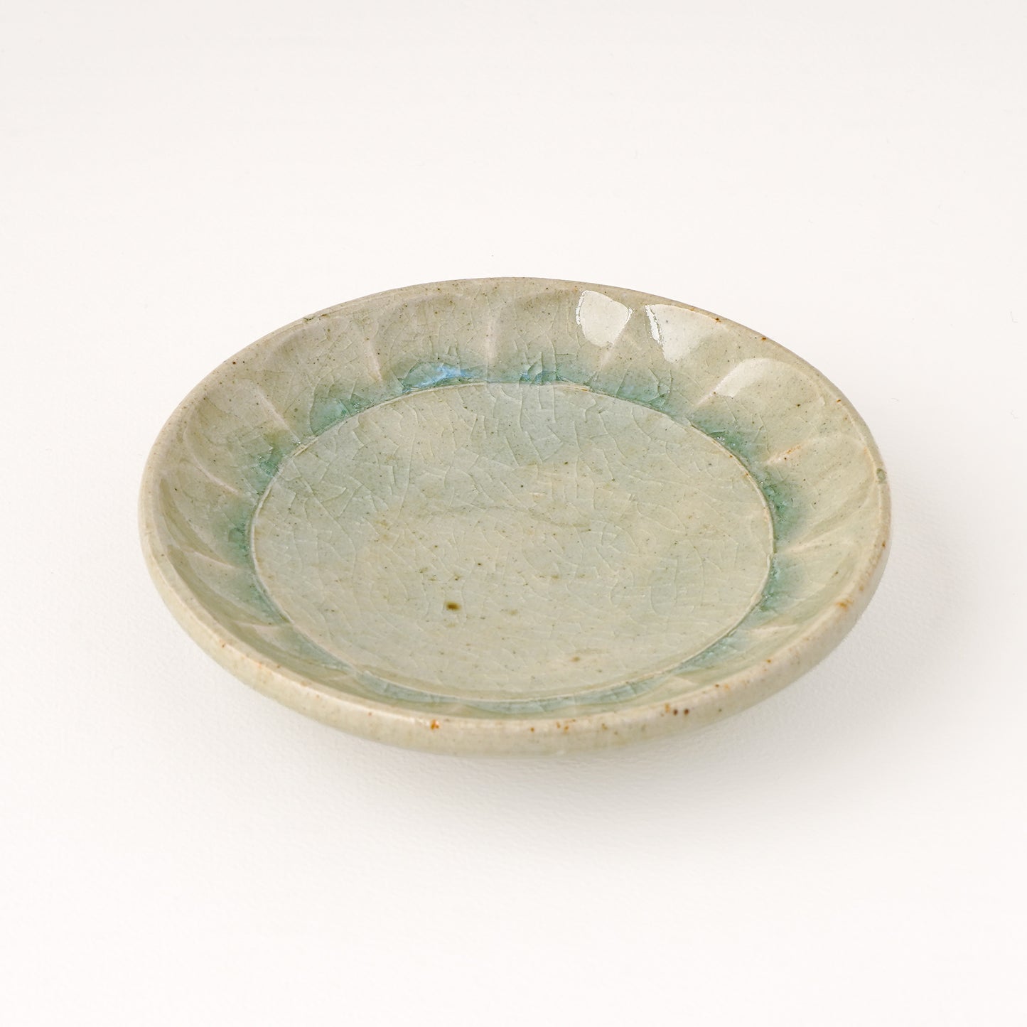 皿 4寸(約12cm) 半磁器 B