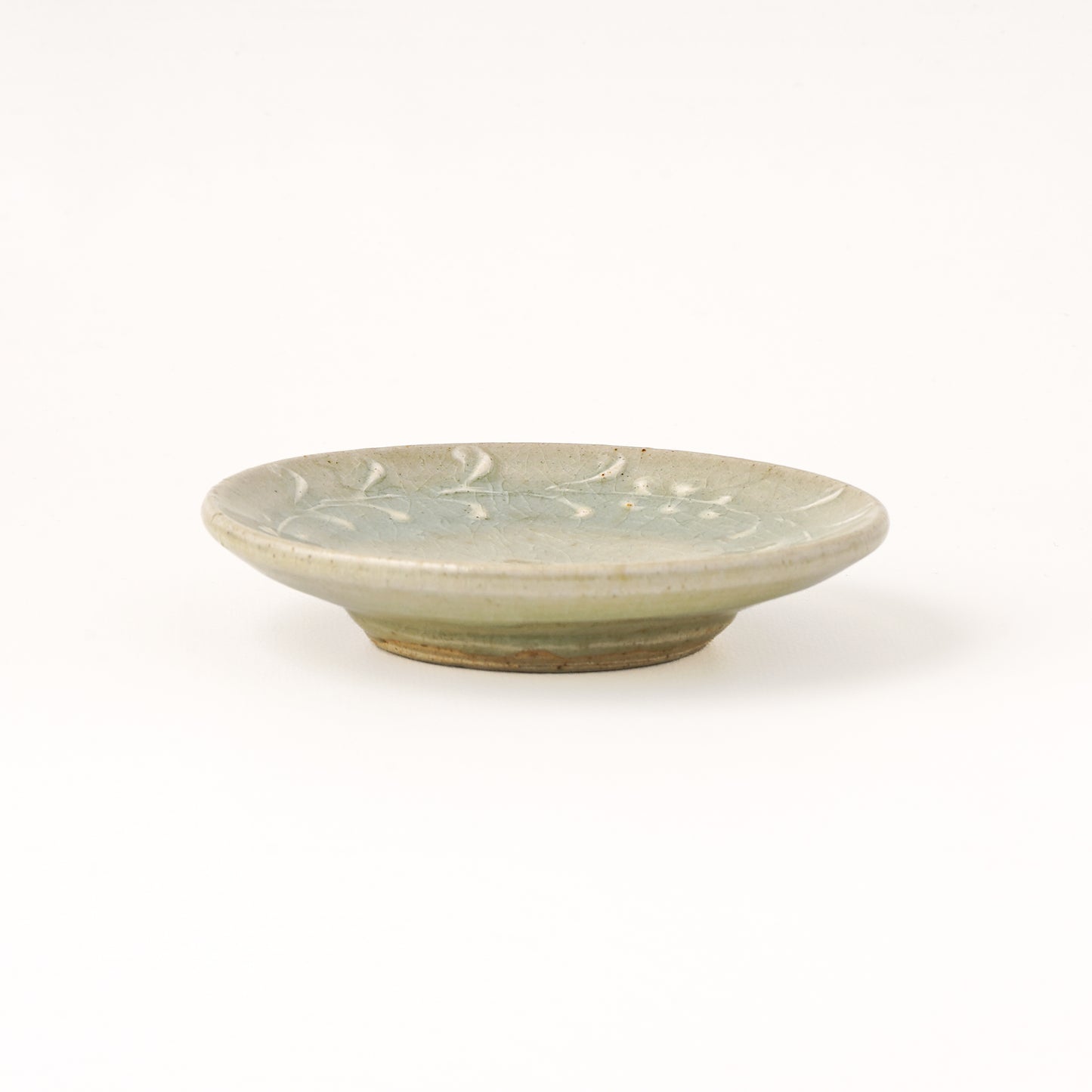 皿 4寸(約12cm) イッチン 半磁器 C
