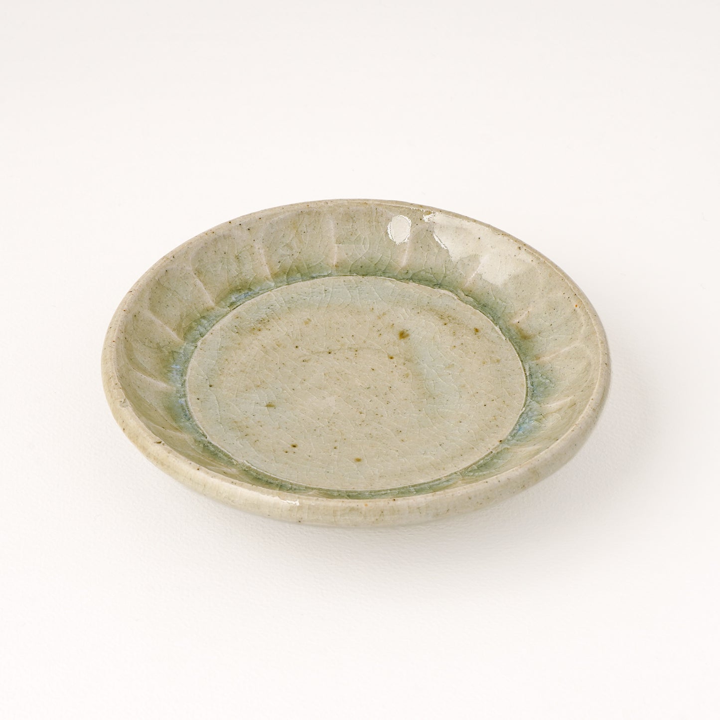 皿 4寸(約12cm) 半磁器 C