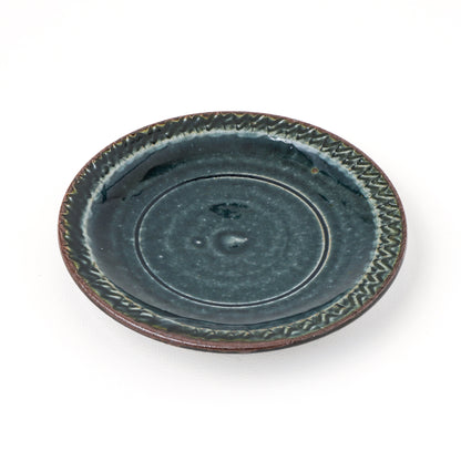 皿 4寸(約12cm) ふち有 D
