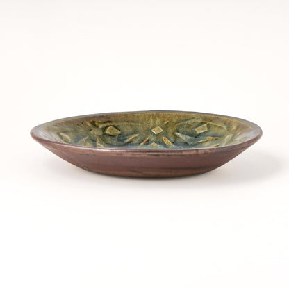 丸鉢 5.5寸(約16.5cm) 押紋 呉須 B