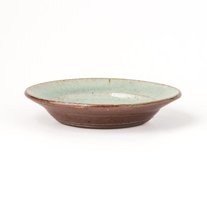 平皿 5寸(約15cm) 白掛 A