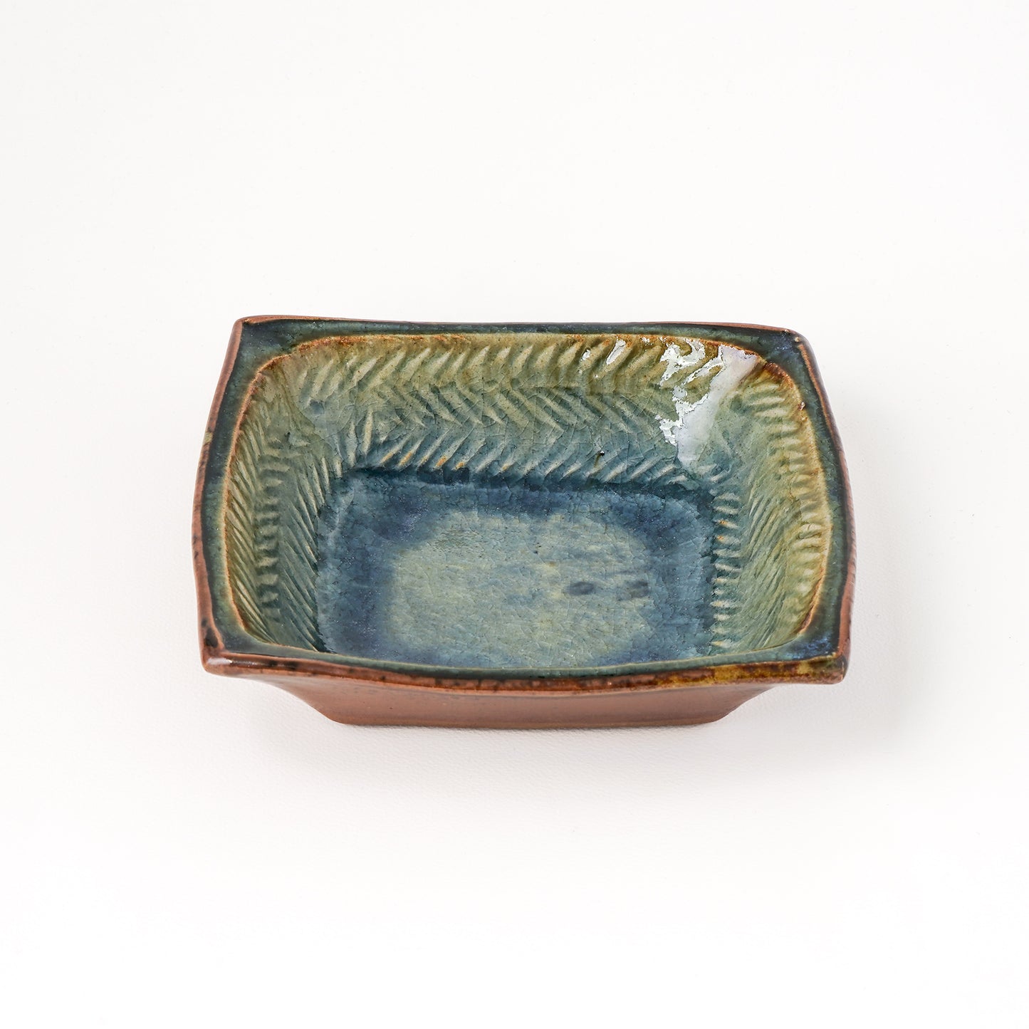 角鉢 5寸(約15cm×約15cm) 押紋 A