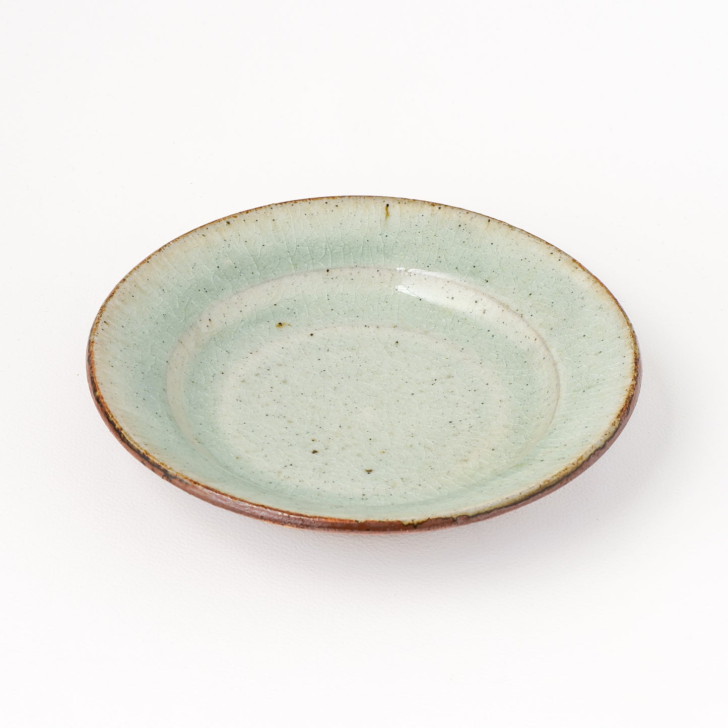 平皿 5寸(約15cm) 白掛 A