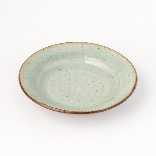 平皿 5寸(約15cm) 白掛 A