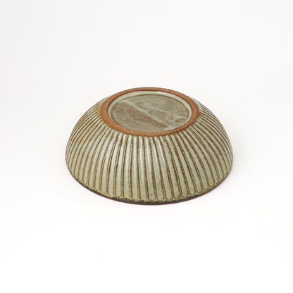 鉢 5寸(約15cm) キビ白 A