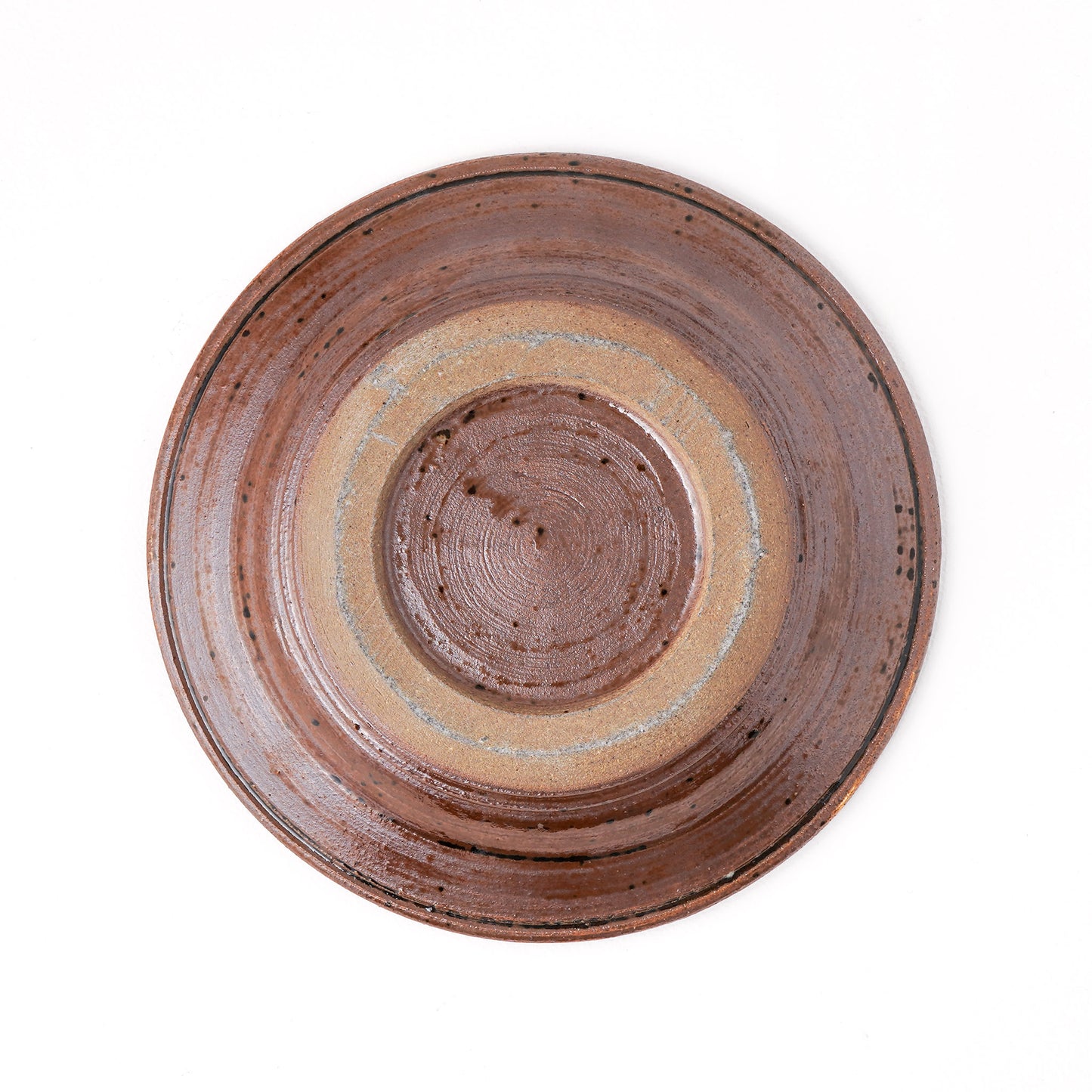 平皿 5寸(約15cm) 白掛 A