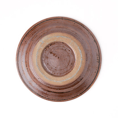 平皿 5寸(約15cm) 白掛 A