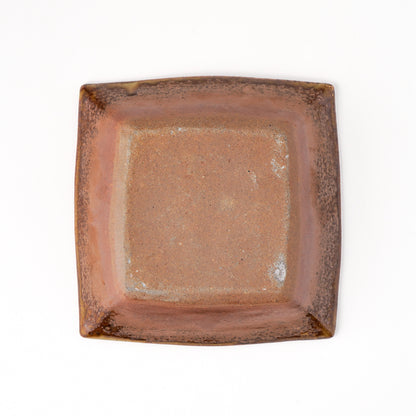 角鉢 5寸(約15cm×約15cm) 白掛 A