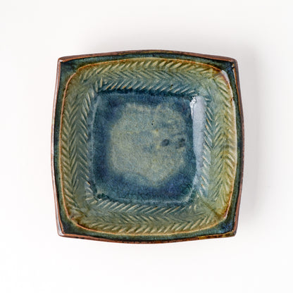 角鉢 5寸(約15cm×約15cm) 押紋 A