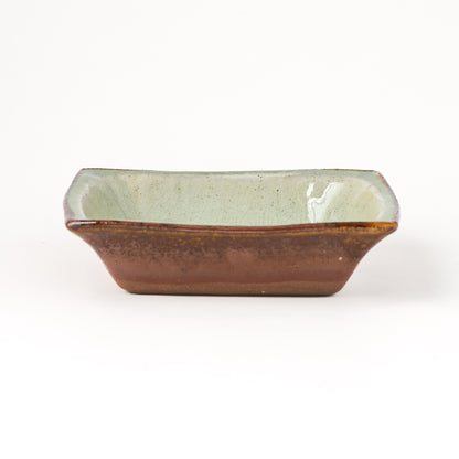 角鉢 5寸(約15cm×約15cm) 白掛 B
