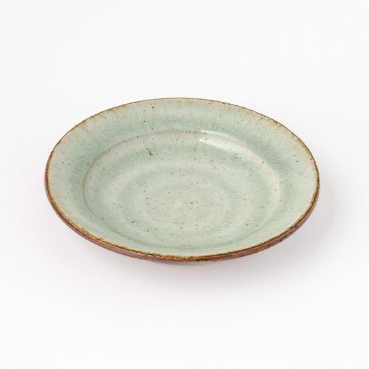 平皿 5寸(約15cm) 白掛 B