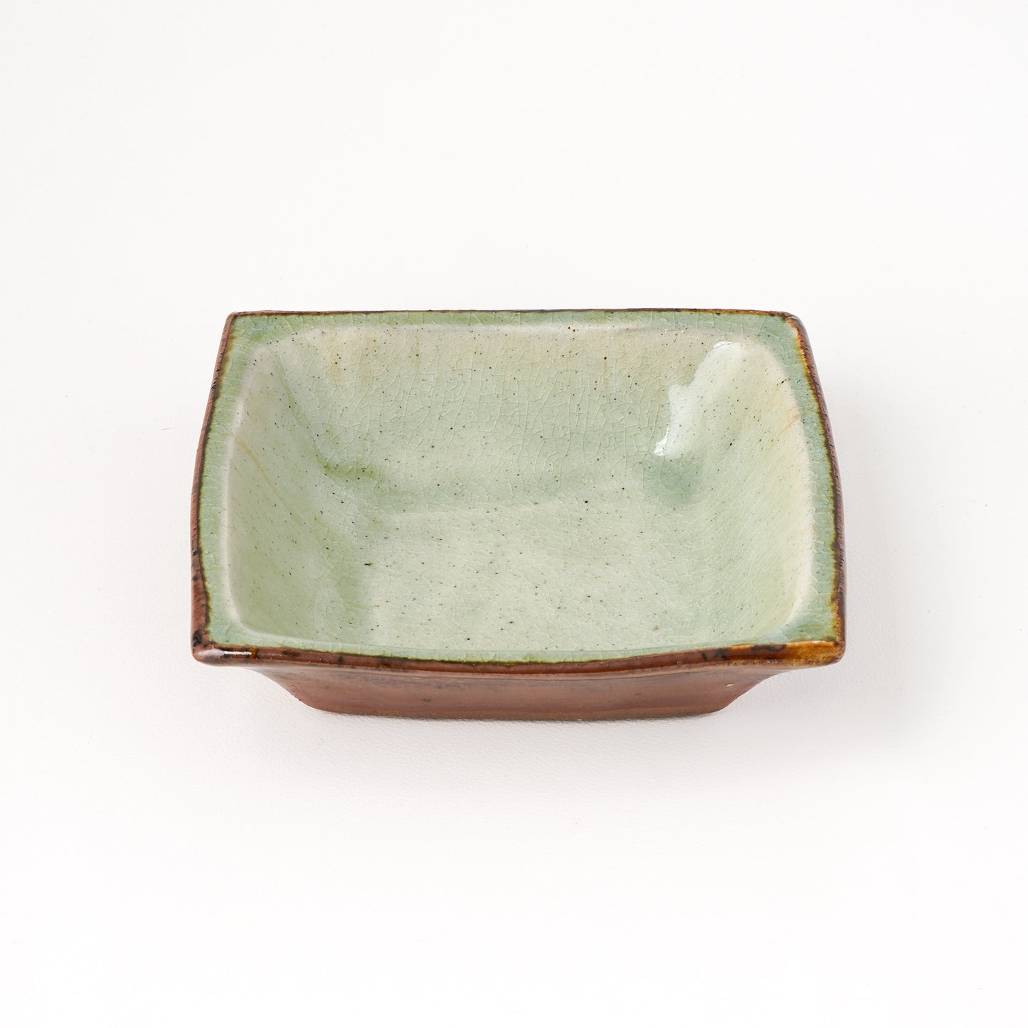 角鉢 5寸(約15cm×約15cm) 白掛 B