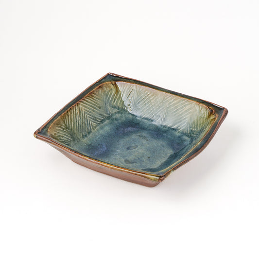 角鉢 5寸(約15cm×約15cm) 押紋 B