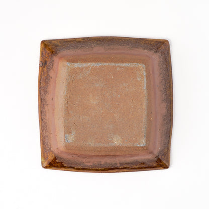 角鉢 5寸(約15cm×約15cm) 白掛 B